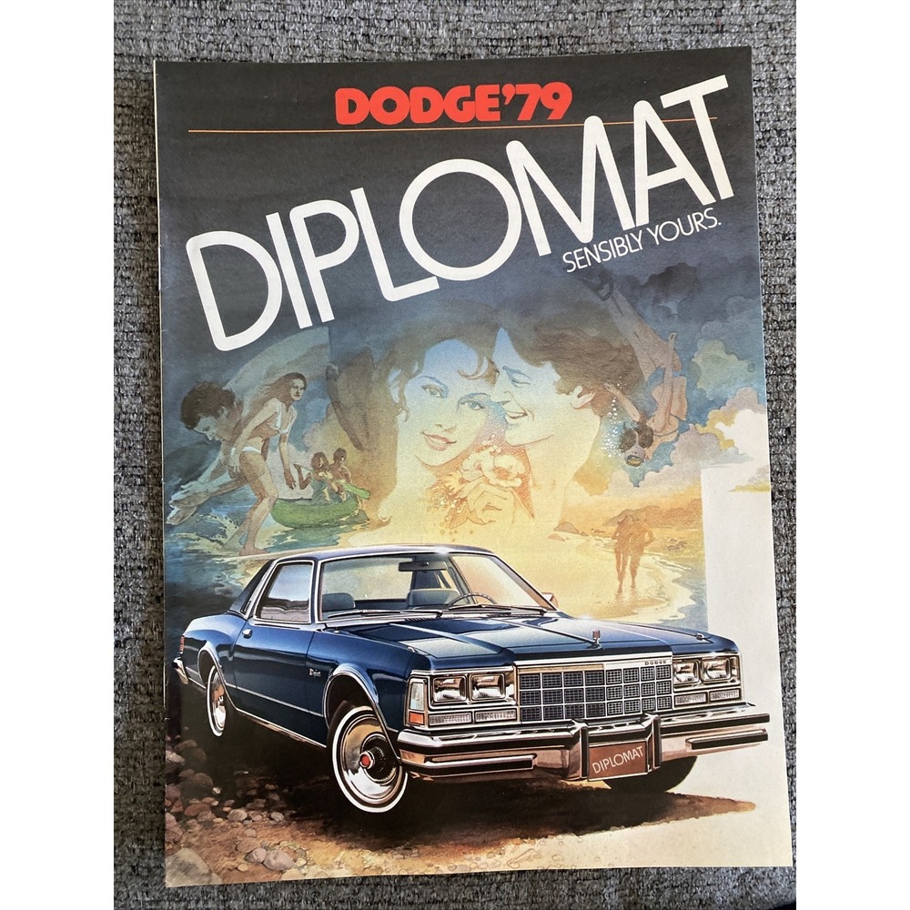 1979 Dodge Diplomat 16-page Original Car‎ Sales Brochure Catalog
